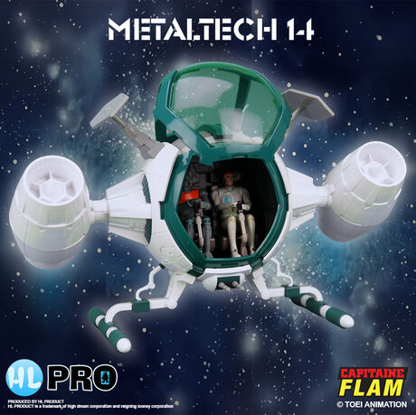 Captaine Flam Metaltech 14 Cosmoliner Cosmolem Box FR HL PRO