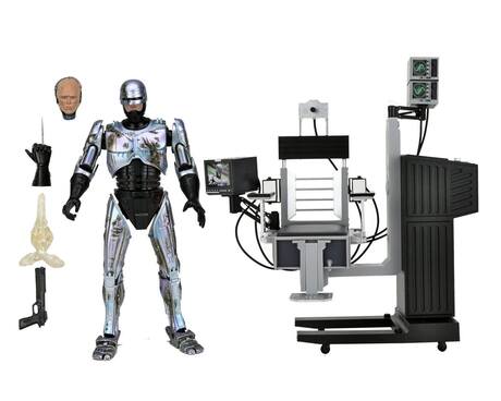 RoboCop figurine Ultimate Battle Damaged RoboCop with Chair Neca