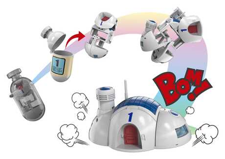 Dragon Ball Changearts Capsule Hoi-Poi No. 1 Capsule House Bandai