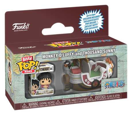 One Piece Bitty POP! Ride Vinyl figurine Thousand Sunny w/Luffy Funko