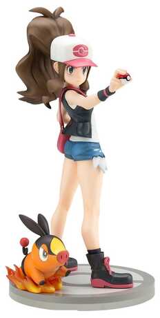 Pokémon figurine PVC 1/8 Hilda with Tepig Artfx J  Kotobukiya