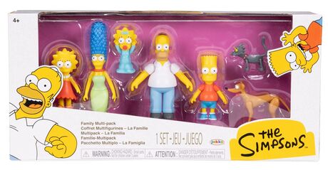 Simpsons pack 7 figurines Jakks Pacific
