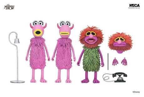 Le Muppets Show Ultimate pack 3 figurines Mahna Mahna and The Snowths NECA