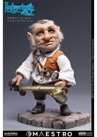 Labyrinth Hoggle The Dwarf 1/6 Action Figure Infinite Statue
