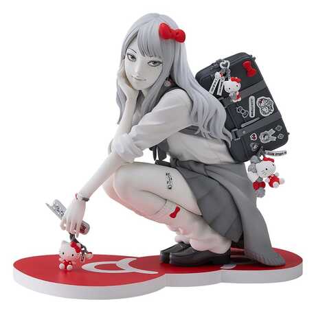 Junji Ito figurine PVC Gyaru Tomie x Hello Kitty Good Smile Company
