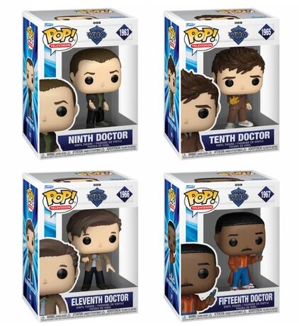 Doctor Who POP! Pack*4 Doctor FUNKO
