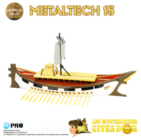 Les Mysterieuses Cites D'Or Metaltech 15 Solaris Metallic Boite Française HL PRO
