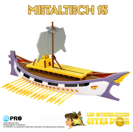 Les Mysterieuses Cites D'Or Metaltech 15 Solaris Boite Française HL PRO