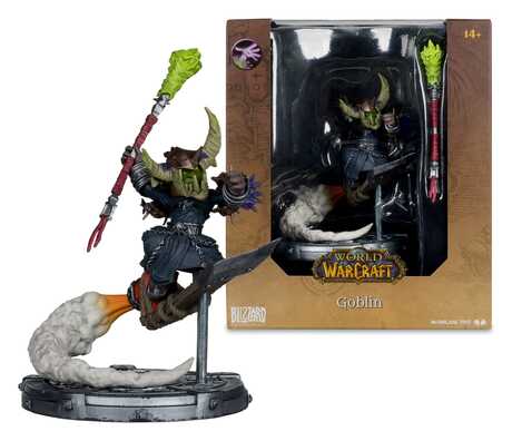 WOW World of Warcraft 1/12 Scale Limited Edition figurine Goblin McFarlane Toys