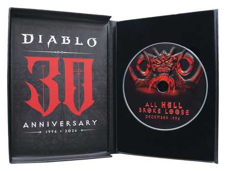 Diablo réplique 30th Anniversary CD-ROM Limited Edition Fanattik