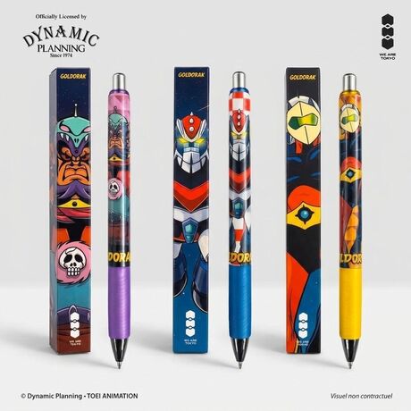 Goldorak Stylo Gel Retractable WE ARE TOKYO