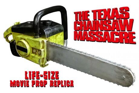 Texas Chainsaw Massacre Réplique Chainsaw with Sound 76 cm Trick or Treat Studios