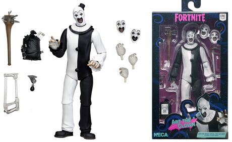 Fortnite X Terrifier Art The Clown Action Figure NECA