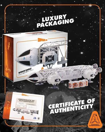 Cosmos 1999 Space 1999 Eagle Wich Module Die-cast Limited Edition Anderson Entertainment
