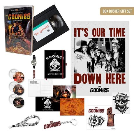 Goonies VHS Retro box buster Gift Set Limited Edition CERDA