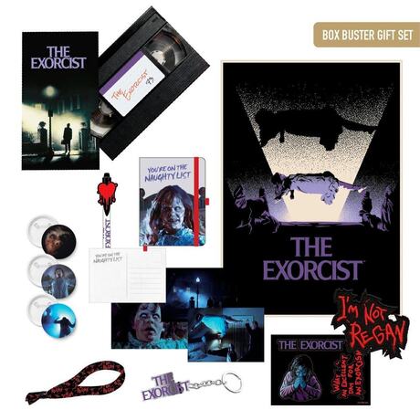 The Exorcist VHS Retro box buster Gift Set Limited Edition CERDA