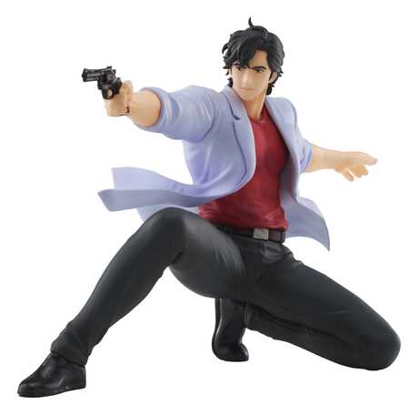 City Hunter Nicky Larson statuette PVC Noodle Stopper Ryo Saeba FURYU