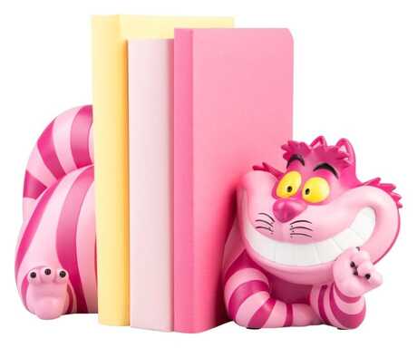 Disney Alice au pays des merveilles serre-livres Chat du Cheshire Grupo Erik