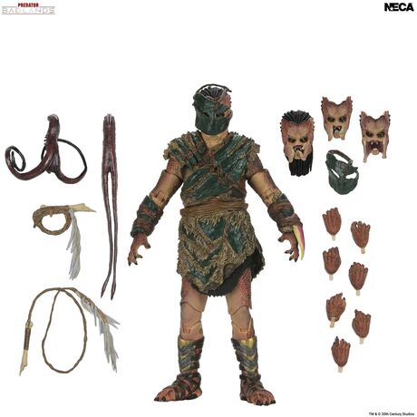 Predator Badlands Dek Bone Bison Armor Ultimate Action Figure NECA