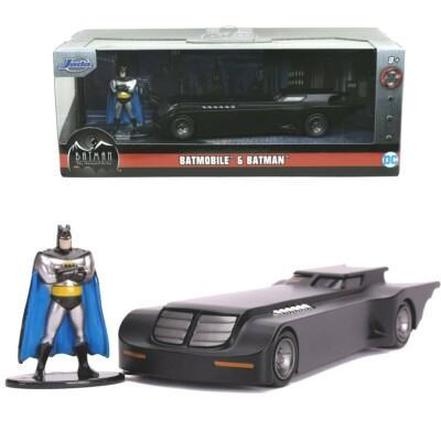 Batman Animated Series Batman & Batmobile 1/32 Die-cast Model JADA
