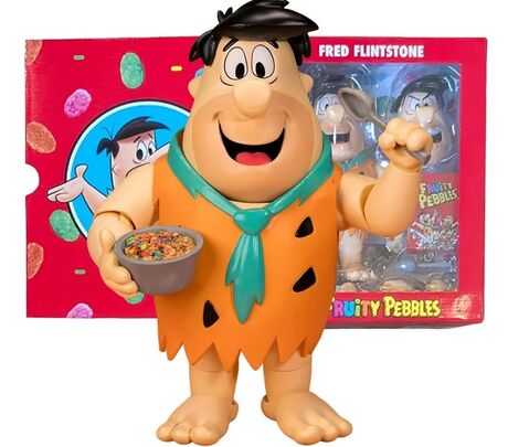 Les Pierrafeu Fruity Pebbles Fred Flintstones 1/12 Action Figure JADA