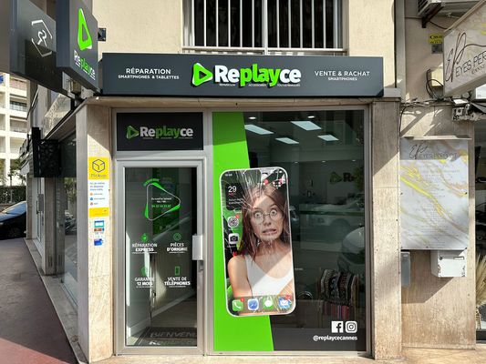 Réparation Téléphone Cannes : iPhone & Smartphones - Replayce