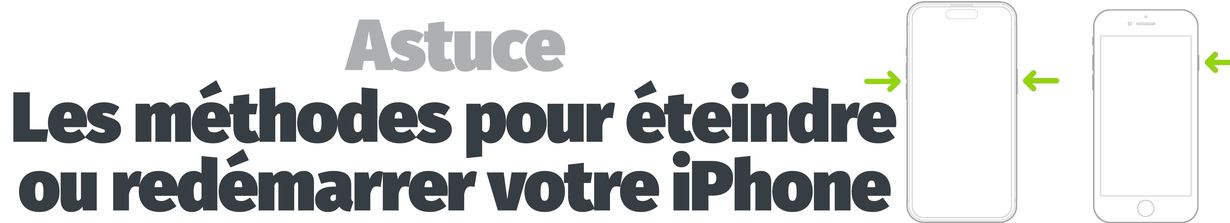 Astuces - Comment éteindre et/ou redémarrer son iPhone ?