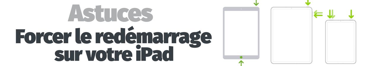 Astuces - Comment faire un redémarrage forcé sur iPad