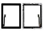 Vitre Tactile Assemblée Complète iPad 4 Noir