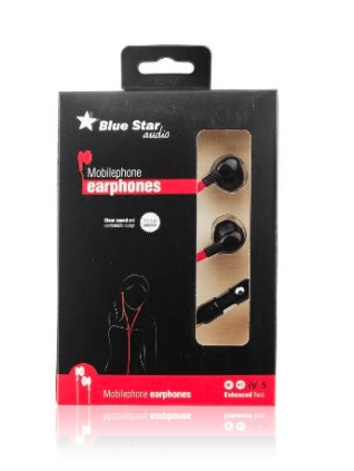 Ecouteurs Bluestar Avec Télécommande Rouge / Noir