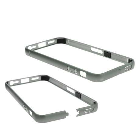 Coque Bumper Gris Métal