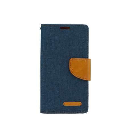 Coque Portefeuille Bleu Canvas iPhone 7 Plus