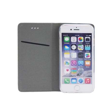 Coque Portefeuille Grise iPhone 7 Plus