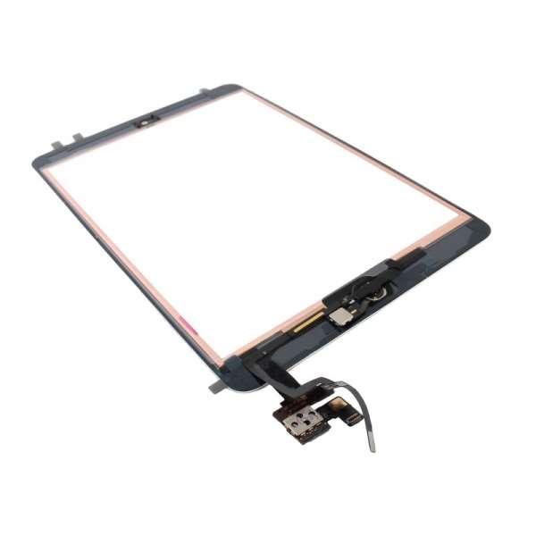 Vitre Tactile Assemblée Complète Compatible iPad Mini 3 BLANC