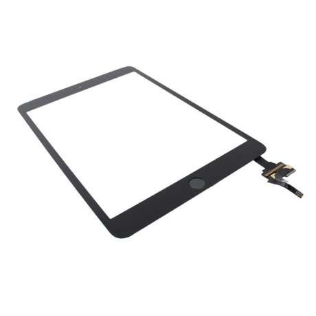 Vitre Tactile Assemblée Complète Compatible iPad Mini 3 NOIR