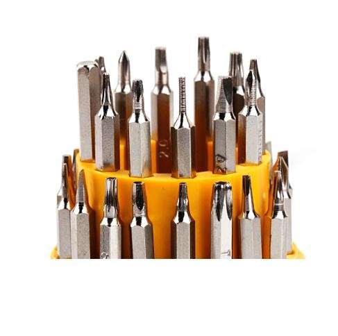 Kit de 31 Tournevis Professionnels Plat / Cruciforme / Torx