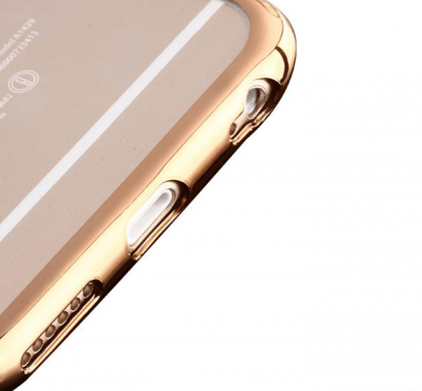 Coque Transparente TPU Contour Brillant iPhone 6 / 6S