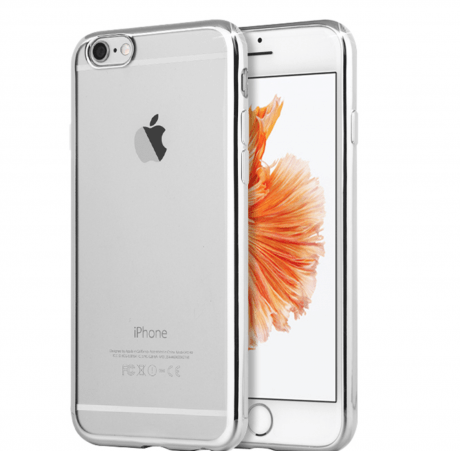 Coque Transparente TPU Contour Brillant iPhone 6 / 6S