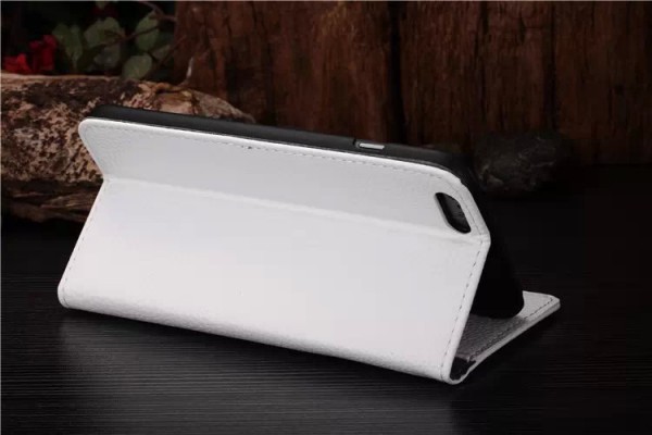 Coque Portefeuille Rabat / Magnet Blanc iPhone 5 / 5S
