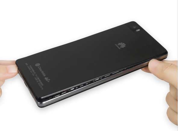 Coque Arrière / Cache Batterie Huawei P9 Lite NOIR