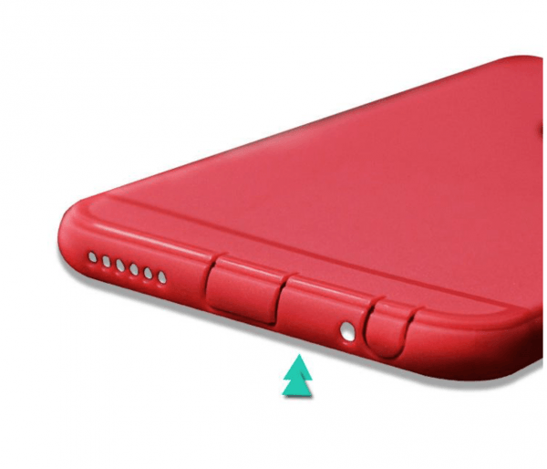 Coque TPU Souple avec Trou du Logo iPhone 6+ / 6S+