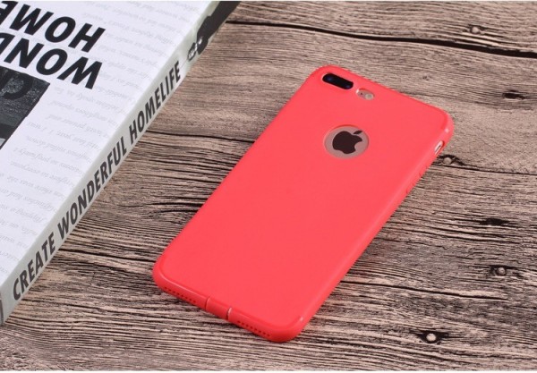 Coque TPU Souple avec Trou du Logo iPhone 6+ / 6S+