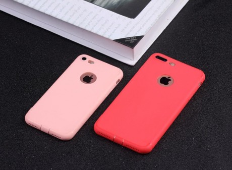 Coque TPU Souple avec Trou du Logo iPhone 6+ / 6S+