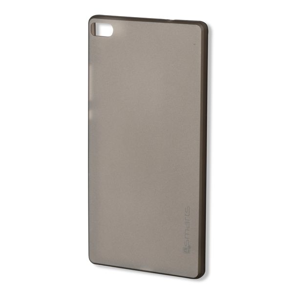 Lot 2 Coques TPU Huawei P8 Noir / Blanc