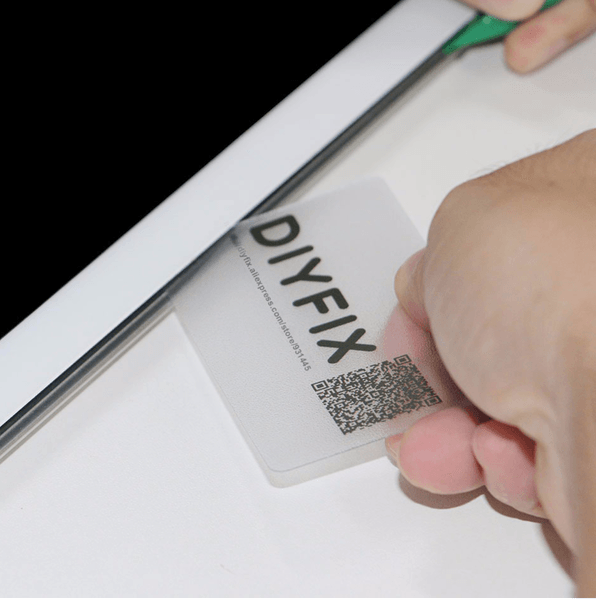 Carte Souple Fine Plastique Kaisi Transparente