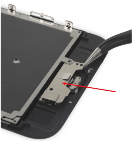 Plaque Métallique Cache Nappe Home iPhone 6S Plus