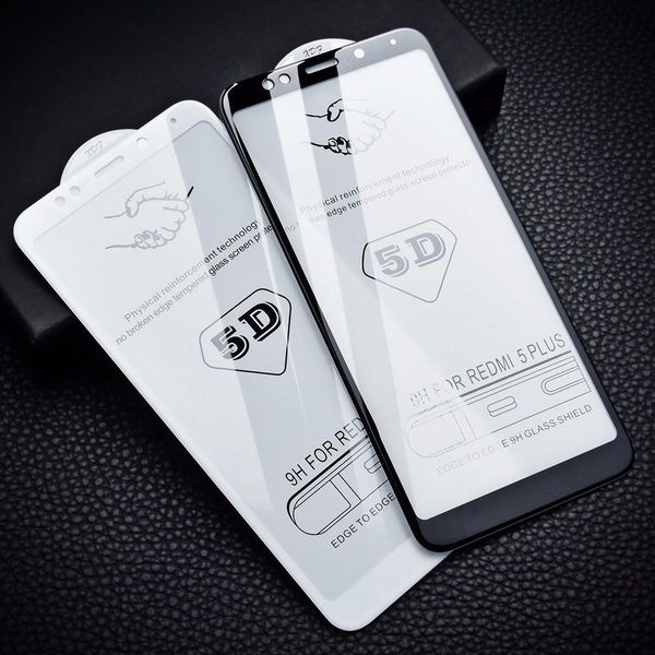 Film Anti - Choc 5D / Verre trempé Redmi 5 Plus