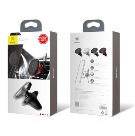 Support Voiture pour Ventilation Universel Baseus Gris