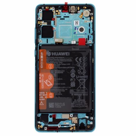 Ecran Complet Original Huawei P30 Bleu Aurora