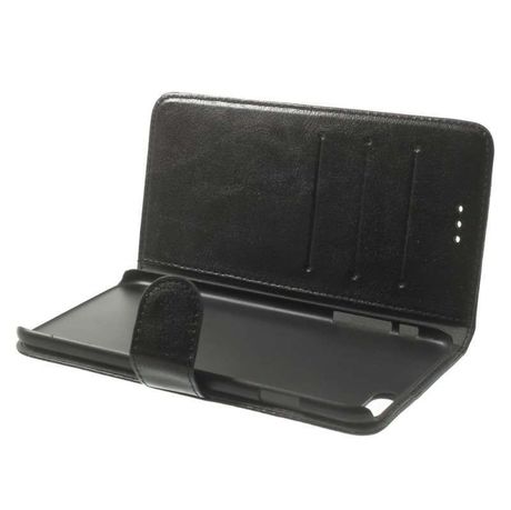 Coque Portefeuille Rabat / Magnétique Cuir Noir iPhone 11